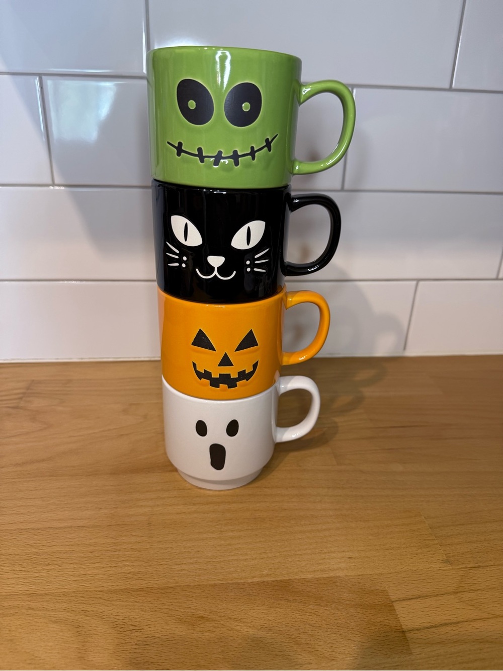 Halloween Stackable Character Mugs | NWT
